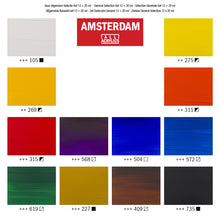 Load image into Gallery viewer, Amsterdam Standard Series Acrylic, General Selection Set 12x20ml