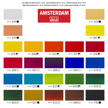 Load image into Gallery viewer, Amsterdam Standard Series Acrylic, General Selection Set 24x20ml