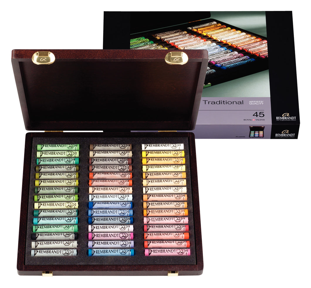 Rembrandt Soft Pastels Landscape Selection Traditional Box