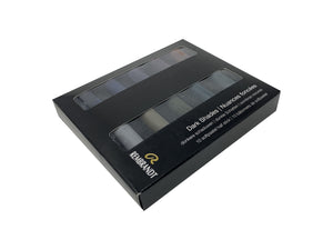 Rembrandt Soft Pastels Dark Shades 10 Half Pastels Set