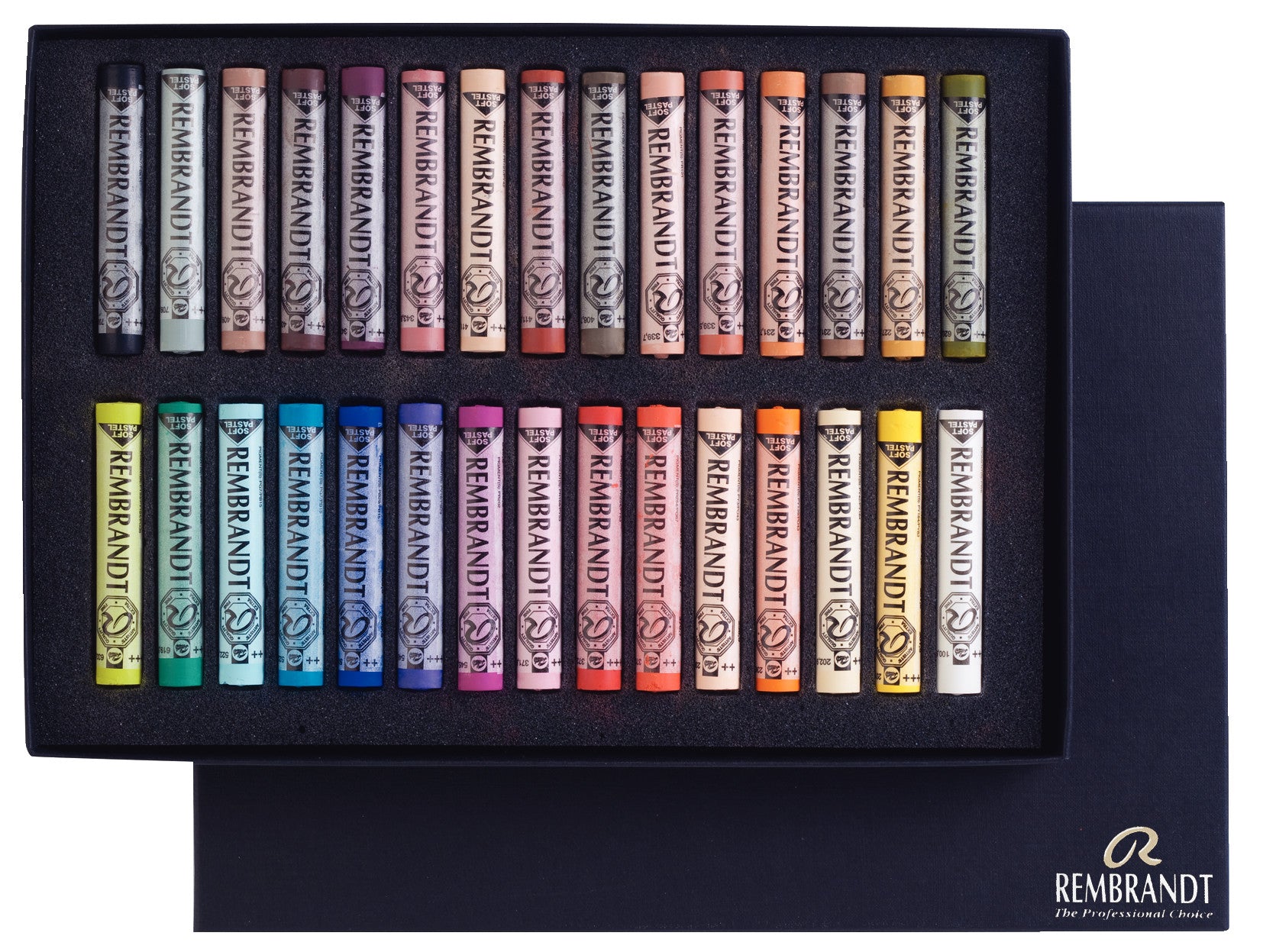 Rembrandt 60 Soft Pastels ポートレートセレクション Rembrandt Soft Pastels Portrait Selection Basic Set – Royal Talens