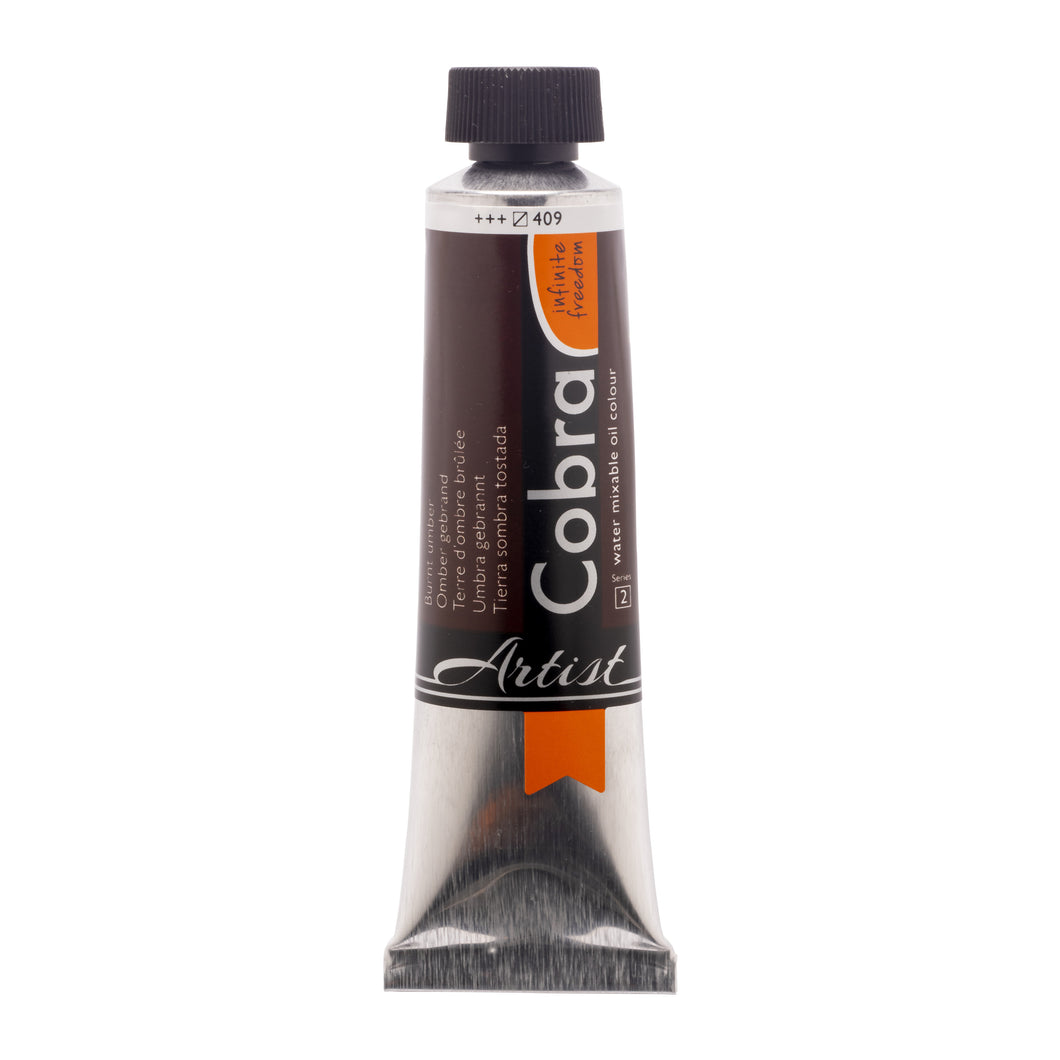 Cobra Artist Oil Color Burnt Umber 40ml