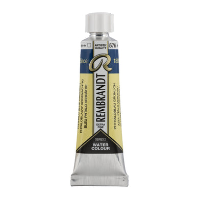 Rembrandt Watercolor Phthalo Blue Greenish 10ml