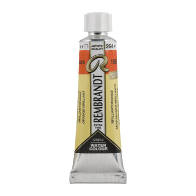 Rembrandt Watercolor Brilliant Orange 10ml