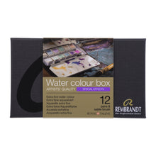 Load image into Gallery viewer, Rembrandt Professional Watercolor Paint, Special Effects Color Selection - 12 Pans