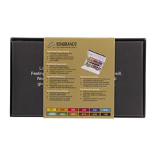 Load image into Gallery viewer, Rembrandt Professional Watercolor Paint, General Color Selection - 12 Pans