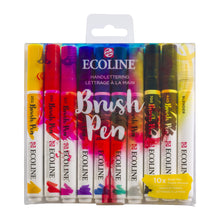 Load image into Gallery viewer, Ecoline Brush Pen Set of 10 - Handlettering