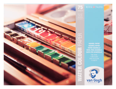 Van Gogh Watercolor Paper Pad 30x40 cm 300 g, 75 Pages
