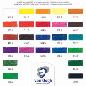 Van Gogh Oil Pastel Basic Set, 24 Colors
