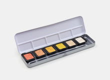 Load image into Gallery viewer, Finetec® Pearlescent Watercolors - Metals Set