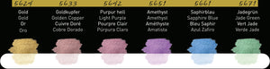 Finetec® Iridescent Watercolors - Pixie Dust Set