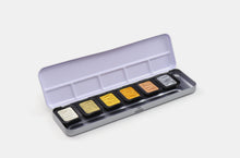 Load image into Gallery viewer, Finetec® Premium Pearlescent Watercolors - Antique Tones Set