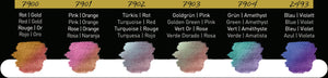 Finetec® Premium Pearlescent Watercolors - Flip-Flop Set