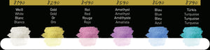 Finetec® Premium Iridescent Watercolors - High Sparkle Set