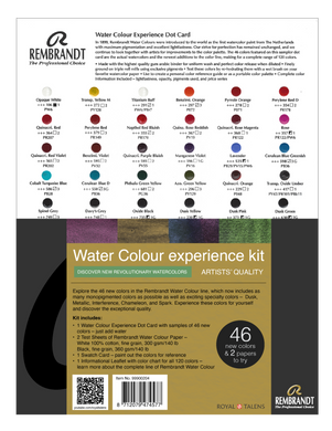 Rembrandt Watercolor Dot Card Experience Kit